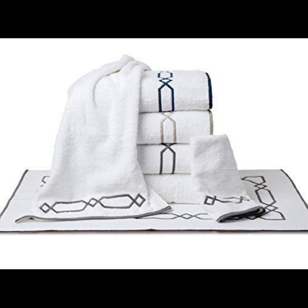 Turkish Bamboo & Linen 9PC Bath Towel Set